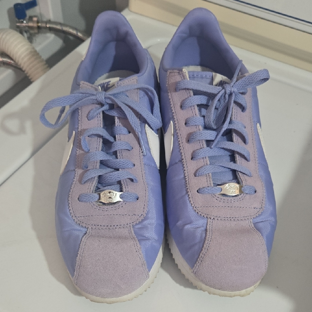 Purple Nike Cortez Women's Lavender Sneakers Size 11